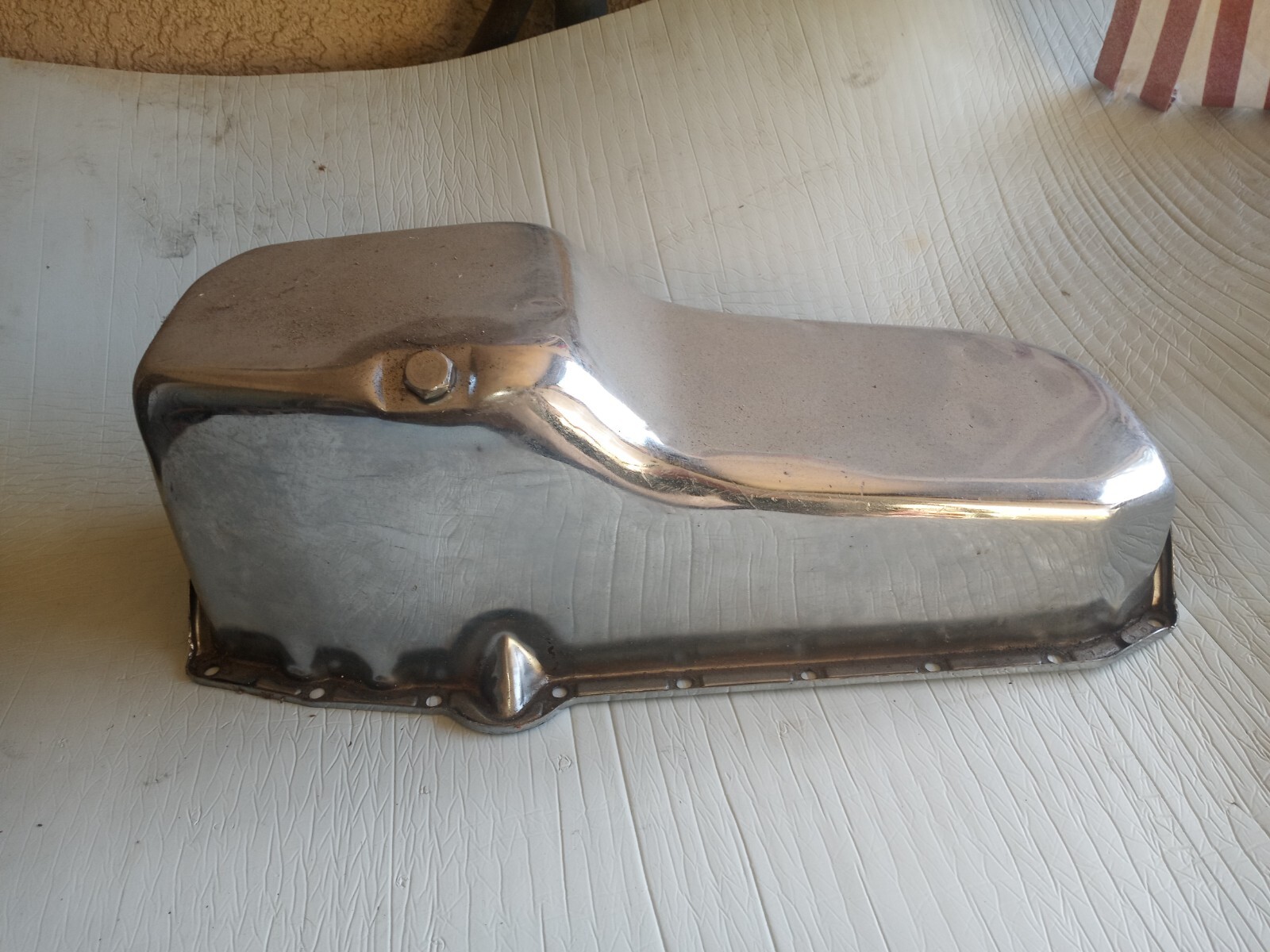chevrolet 350 Chrome Oil Pan eBay