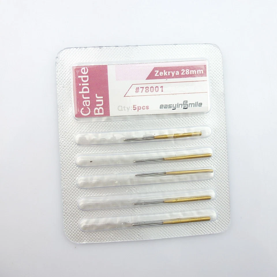 Taladros dentales Endo Z carburo acero tungsteno Bur Zekrya FG Bur para pieza de mano alta Foto 4 de 4