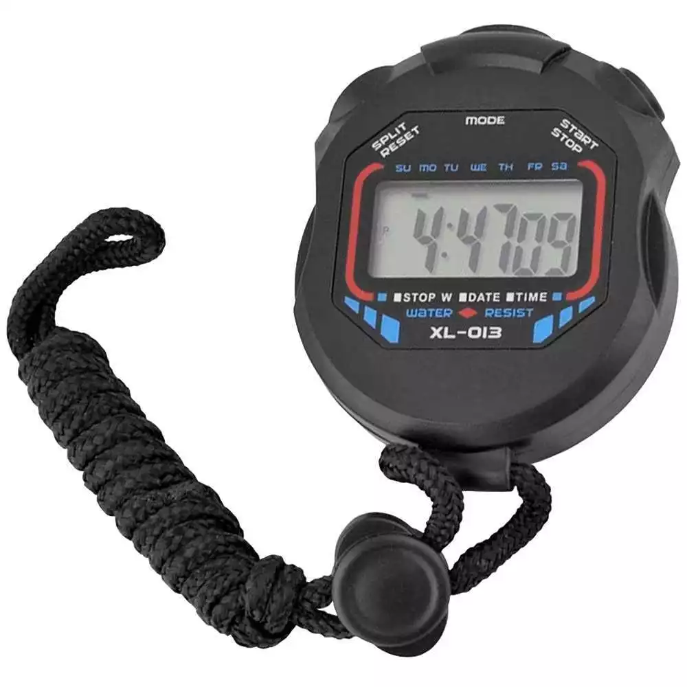 Cronometro Digital Deportivo Reloj Alarma Atletismo XL-013 Negro #1