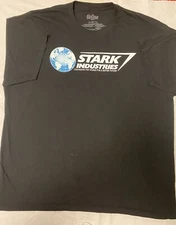 Men's Marvel Stark Industries Black Size 2xl T-Shirt