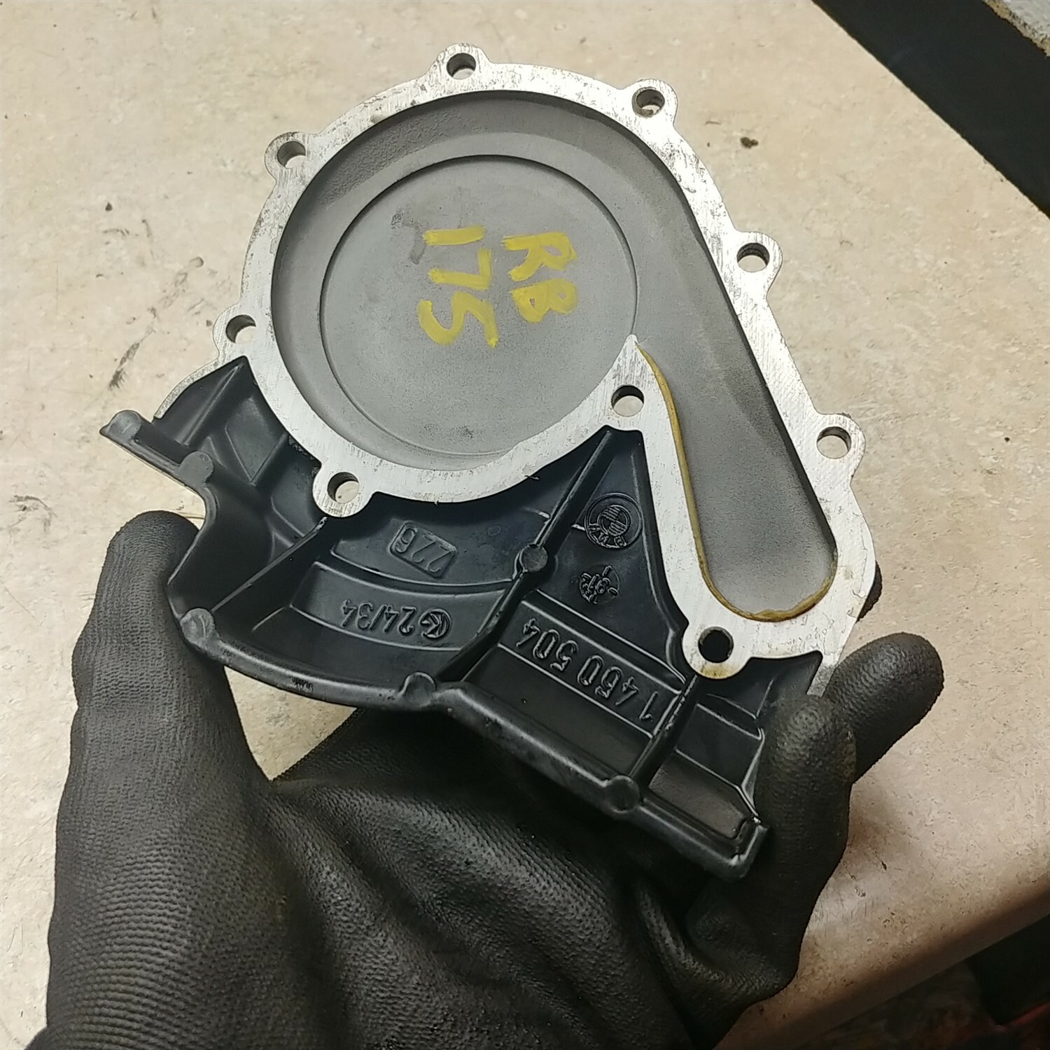 BMW 75 K K75RT K75RT Engine Water Pump Cover 1991 RB175 eBay