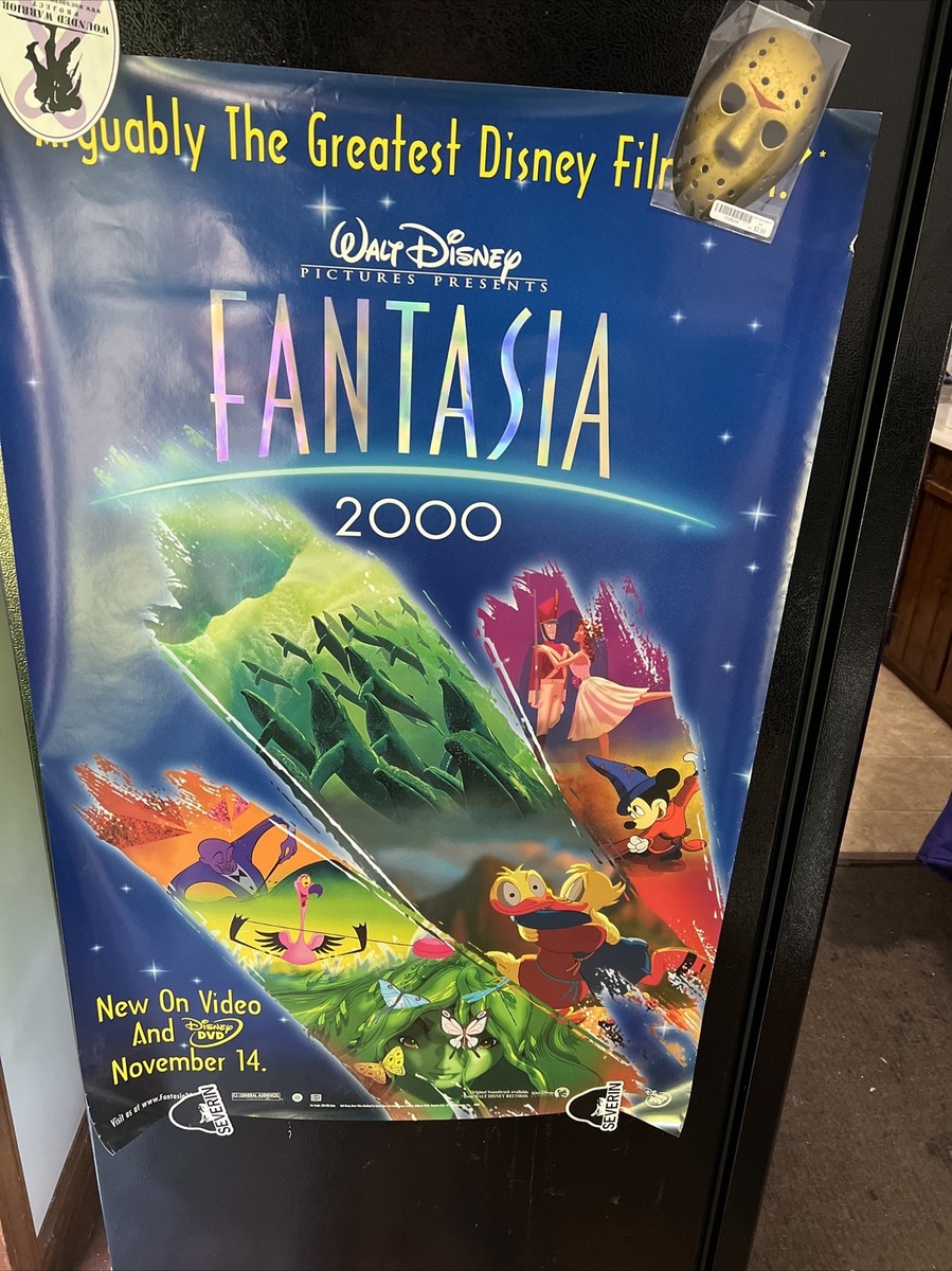 fantasia 2000 poster video store 27x40 | eBay