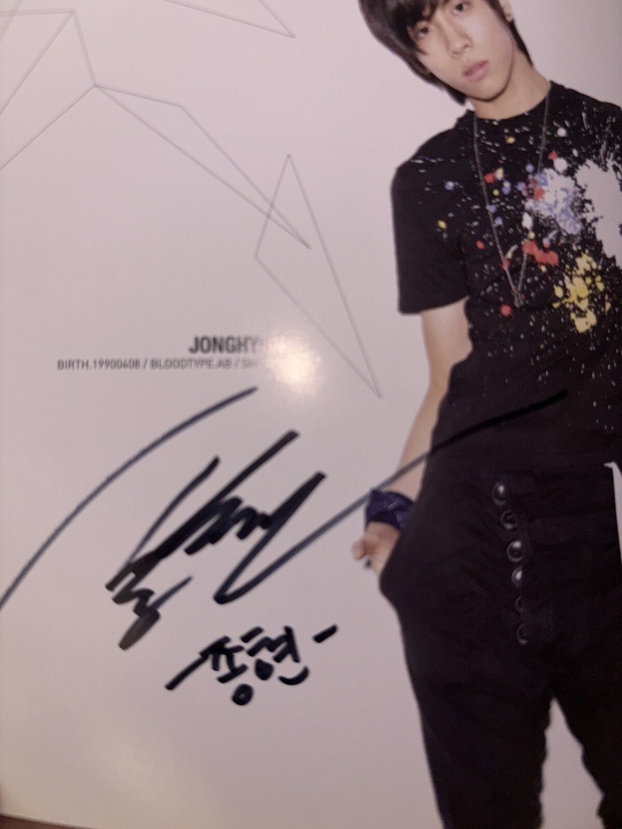 SHINee [REPLAY] ALL MEMBER Autographed Signed Album RARE | eBay