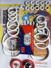 KIT COMPLET-FLIPPER -GOTTLIEB-ROYAL FLUSH .1976-ELASTIQUE,BILLE,AMPOULES-