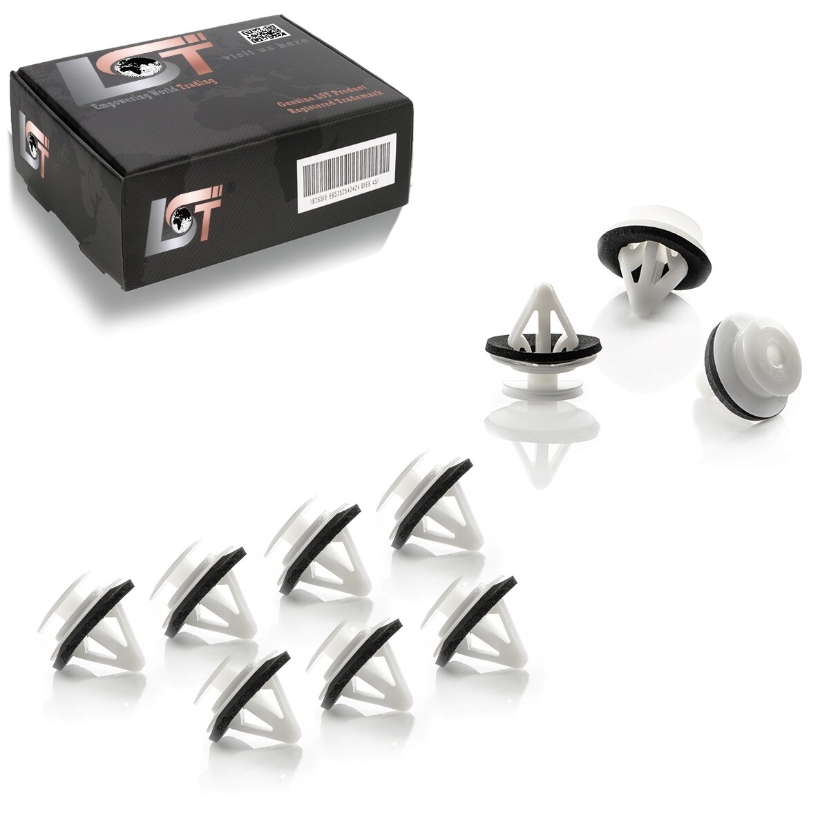 10x for Subaru Forester Side Protection Strips Trim Fastening Clips