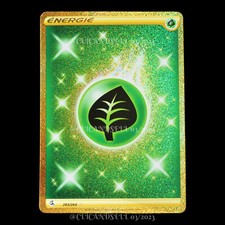 carte Pokémon Énergie Plante 283/264 #1 EB08 - Poing de Fusion NEUF FR