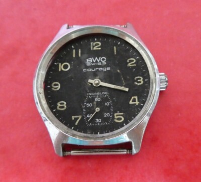 Vintage  BWC Courage Unitas  63.3 Watch Movement  for parts (W7) 