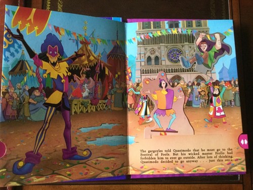 Disney’s Hunchback of Notre Dame,Forever Free,Sturdy TAB Book,1st 1996 BRAND NEW - Picture 4 of 7