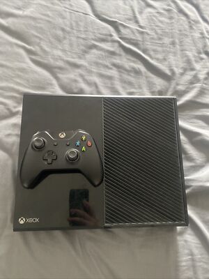 Microsoft Xbox One 365 GB Of Internal Storage Black Console