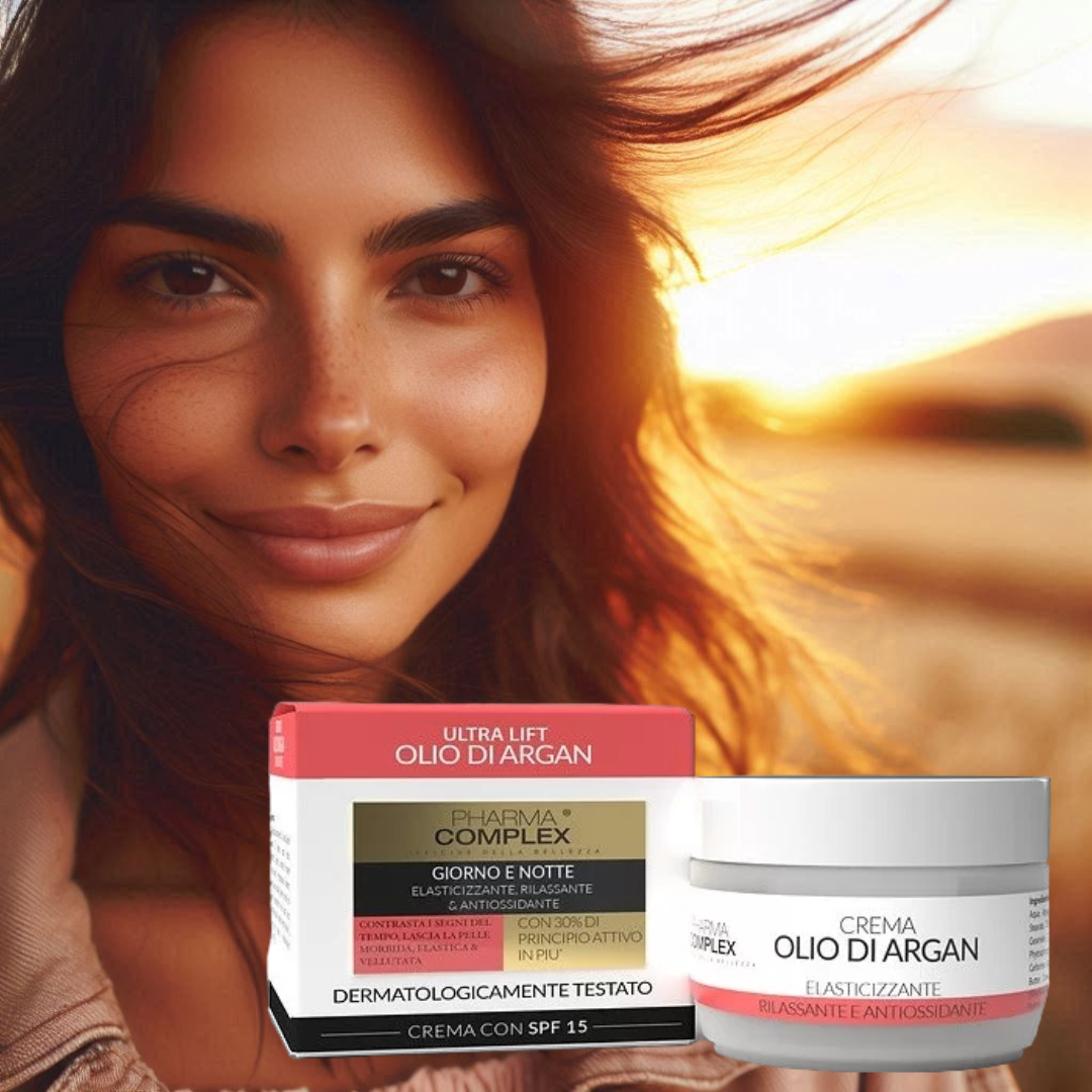 Crema Viso Giorno e Notte Olio d'Argan SPF15 50ml Pharma Complex