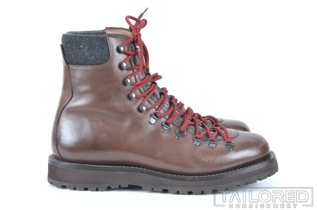 Brunello cucinelli hiking clearance boots