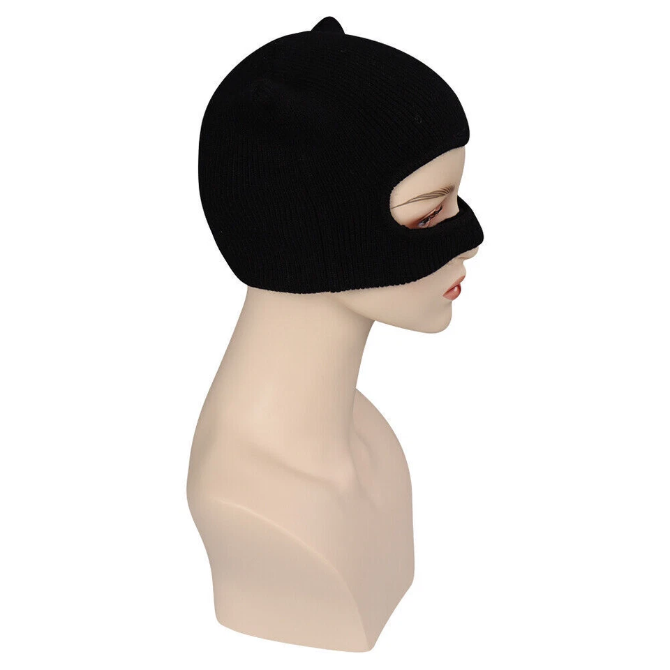 NEW Selina Kyle Catwoman Mask Cosplay Accessories Latex Mask Masquerade Props - Image 4 of 4