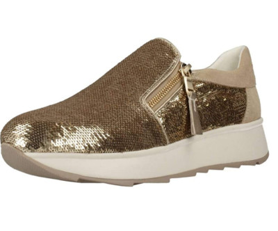 Geox D Gendry B Sneakers for Women (Beige) - 37 EU | Buy Footwear online |  Best price and offers | KSA | HNAK.com
