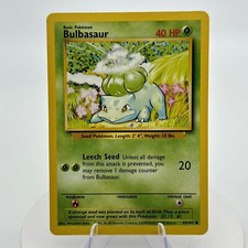 Bulbasaur #44 Prices | Pokemon Base Set | Pokemon Cards