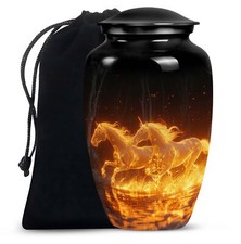 Horse Urns For Ashes Adult Male Large Funeral D cor Urn Human Ashes
