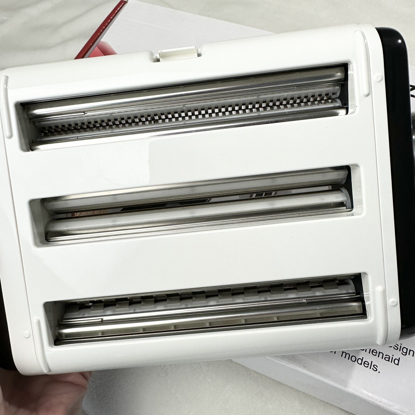 Zacme Stainless Steel 3 in 1 Pasta Maker Attachment For KitchenAid Stand Mixer eBay