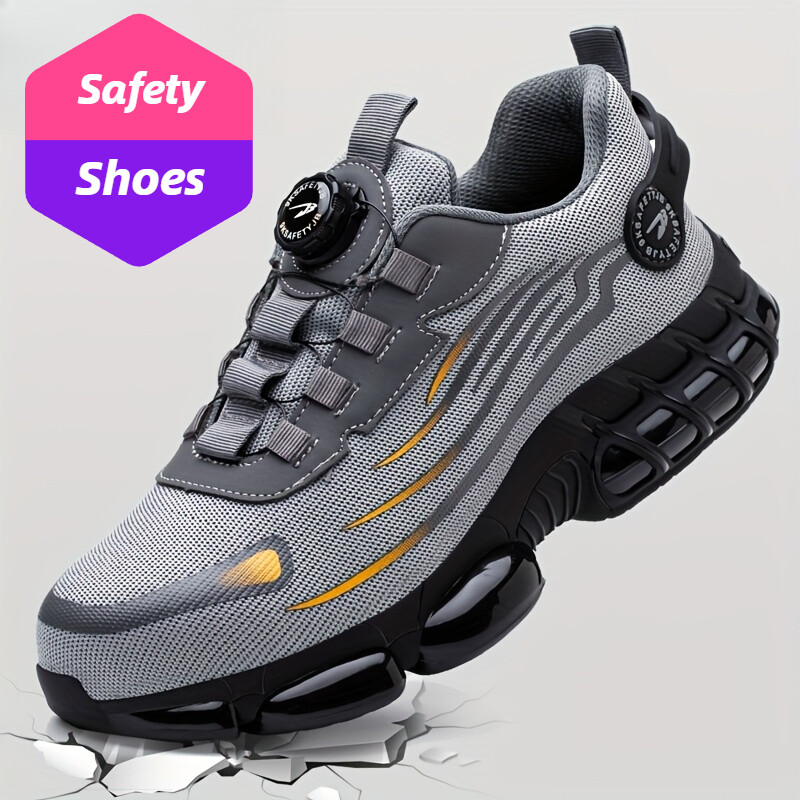 Work Safety Shoes Indestructible Steel Toe Breathable Work  display picture 1