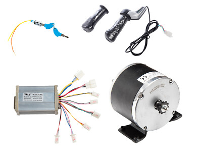 Electric Motor Currie 24V 900W Kit w Control XYD-13 11 Tooth #25 w key throttle
