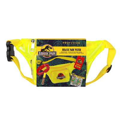 Profusion Cosmetics Jurassic Park 30th Jurassic Park 5-PC Fanny Pack Visitor Set