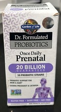 Dr. Formulated Probiotics Once Daily Prenatal 30 Vegetarian Caps. Exp 01/26 J3 
