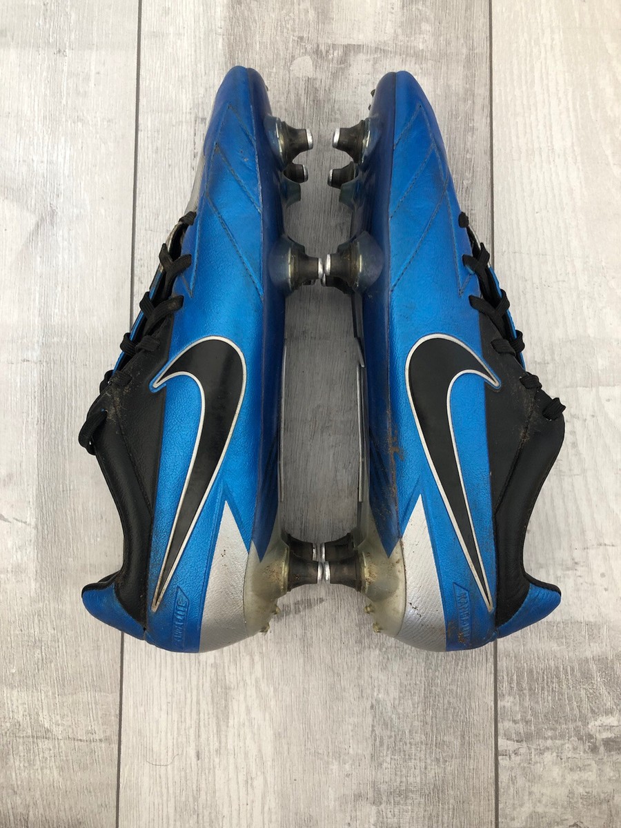 NIKE T90 LASER IV KL-SG Blue Professional Football Soccer