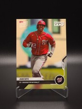 SUMMER CAMP! Juan Soto 2020 Topps Now Road To Opening Day Wash Nationals SP
