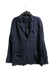 Onia Hugo Jacket Button Up 494 Deep Navy Blue Men’s Size Large NWT $195 MSRP