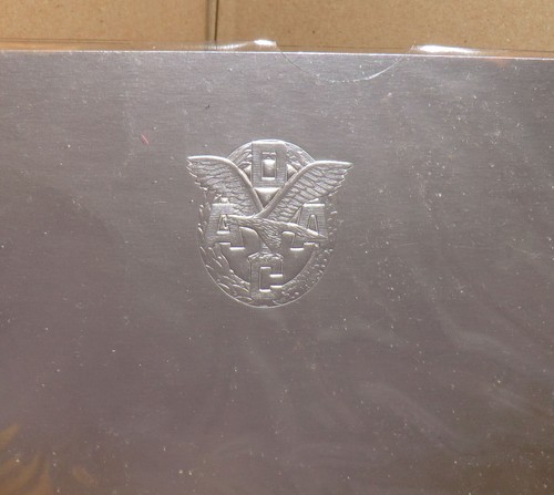 PLAKETTE ADAC silber SPORTABZEICHEN Brosche & Nadel 2. Klasse +Urkunde 1973 B3 - Picture 10 of 13