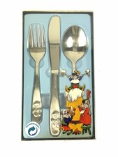 Vintage Amefa Holland Children’s Utensils Set New Sealed