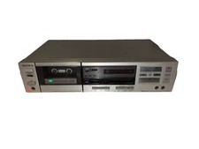 Sony TC-FX505R Stereo Cassette Deck Powers On Lights Up Read