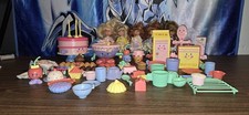 Vintage Cherry Merry Muffin Playset Lot