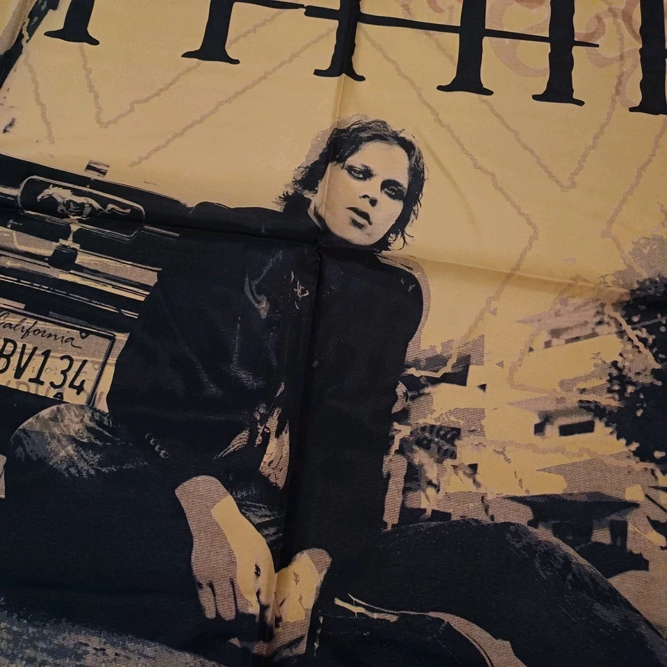 Vintage  HIM  Unused  2006  TEXTILE POSTER FLAG  Ville Valo - Image 2 of 4