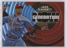 2022 Topps Series 2 Generation Now Blue Jack Flaherty #GN-51 12su