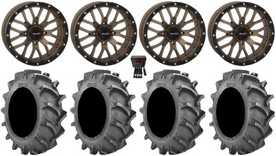 System 3 ST-3 Br 18''Wheels 33x8 (6ply) BKT 171 Tires Kawasaki Mule Pro FXT  KRX