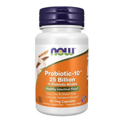 Probiotic-10 30 Veg Caps  by Now Foods