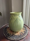 Rookwood Pottery Vase circa 1922, Art Deco Style Matte Green Glaze No. 2122