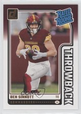 2024 Panini Donruss Rated Rookies Throwbacks Ben Sinnott #15 13ag
