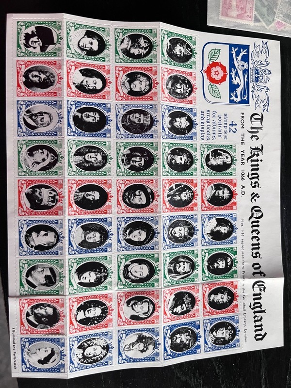 Start collecting stamps! British Empire Specialty Album stamp collection unused