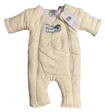 NEW Baby Merlin's Magic Sleepsuit Yellow Small 3-6 Months 12-18 lbs Sleep Suit