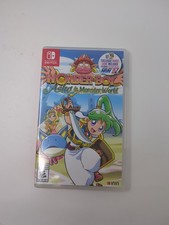 Wonder Boy Asha in Monster World (Nintendo Switch, 2021) Complete Tested CIB