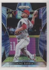 2019 Panini Prizm Blue Hyper Prizm Jaime Barria #41 s3g