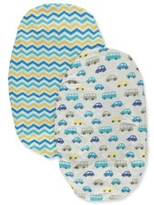 Everyday Kids 2-Pack Changing Pad Covers Color: blue/multi Size: one size