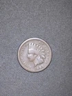 1864 Indian Head Cent Full Date Civil War Era US Penny Circulated