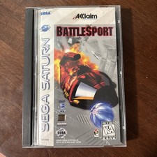 Battlesport (Sega Saturn) Battle Sport - Complete w/ Reg - Tested - Authentic