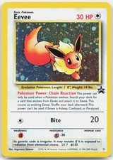 Eevee 11 Promo Wizards Black Star Promos Pokemon Holo Moderately Played on eBay