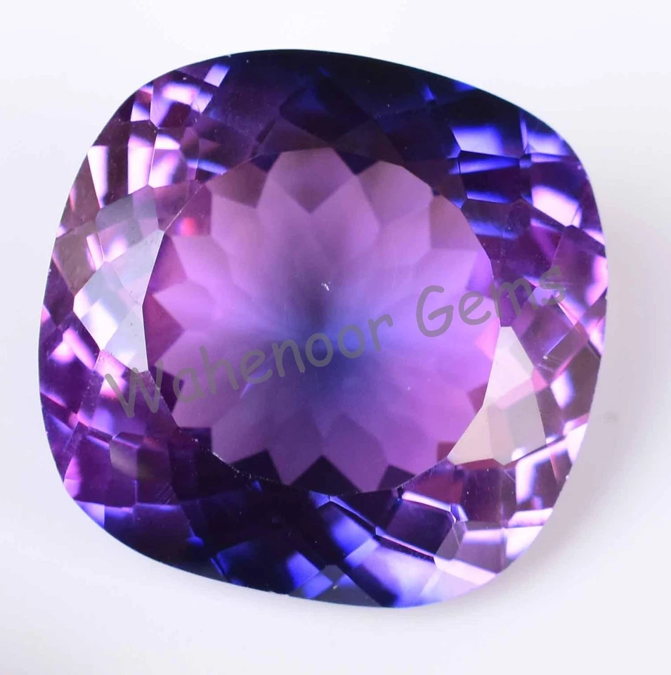 29.05 Ct Natural Purple Pink Tanzanite Cushion Stunning Certified Loose Gemstone - Image 1 of 4