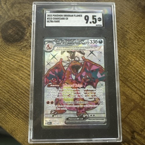 Charizard ex graded SGC 9.5 for sale on eBay
