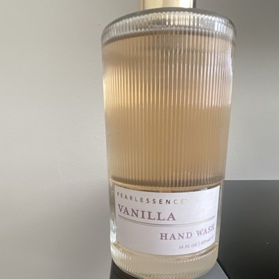 Pearlessence Vanilla Liquid Hand Wash Soap Pump Bottle, 16 fl oz