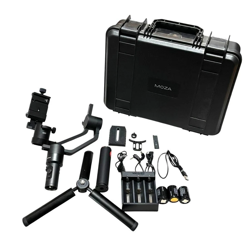 MOZA AirCross 2AMJR-AIR Gimbal with Case Black Camera Accessories JAPAN USED - Image 2 of 4