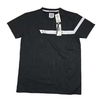 SOBK Straight Outta Brooklyn Men's Size Medium Flex Fit Shirt Black White New